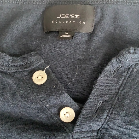 Black Joes Collection henley XL - Picture 2 of 3